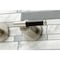 Kingston Brass KS8048CKL Wall Mount Tub Faucet, Brushed Nickel KS8048CKL - alternate 4